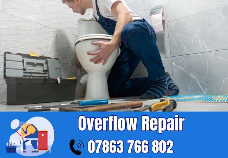 overflow repair Golborne
