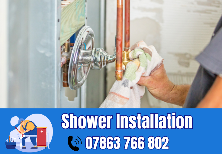 shower installation Golborne